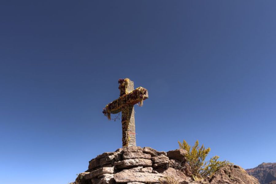 Tour Cañón del Colca Full Day Mirador Cruz del Cóndor en el Cañón del Colca, Arequipa.